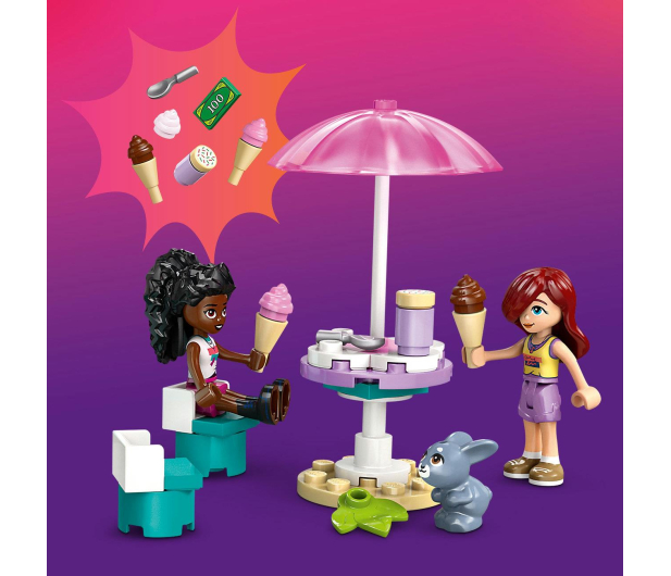 LEGO Friends 42644 Furgonetka z lodami - 1284265 - zdjęcie 11